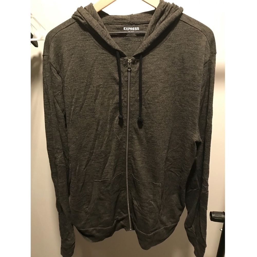 SALE‼️ Express Dark Grey Pull over Jacket